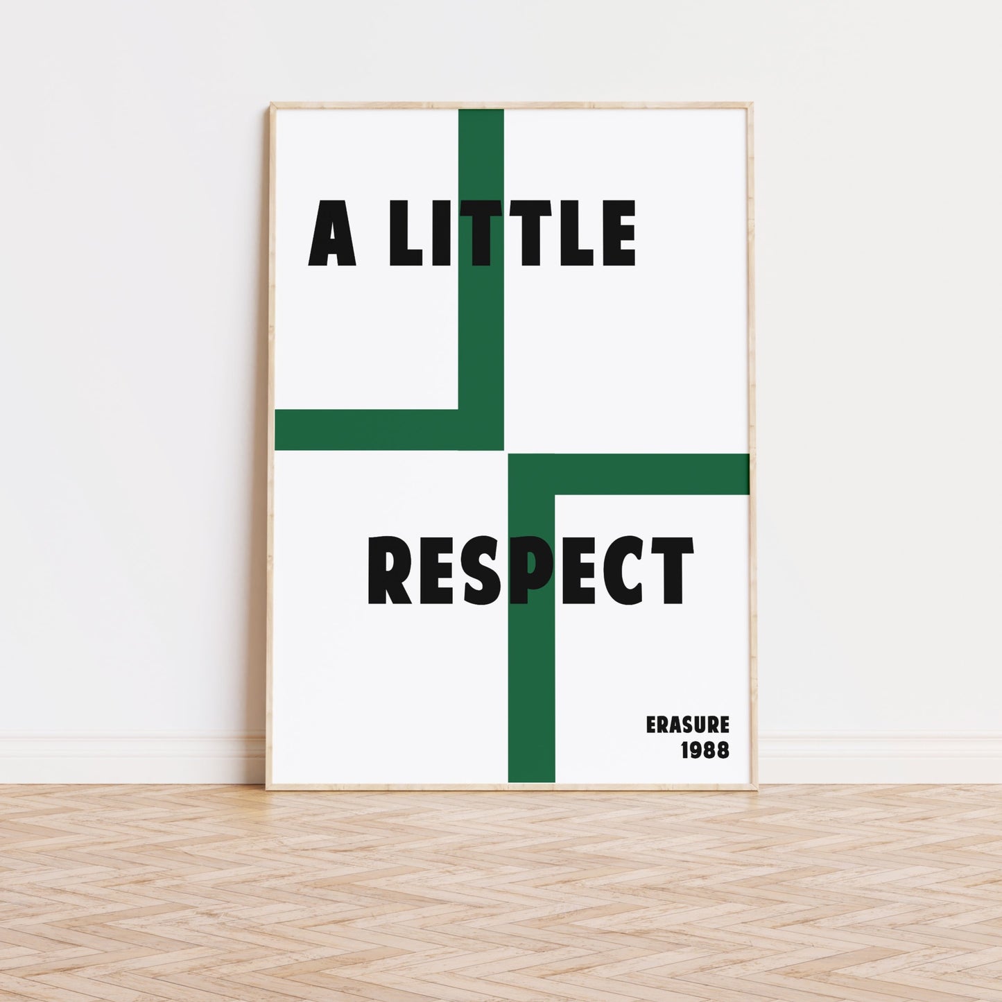 A Little Respect Music Giclée Art Print 1980's Music Giclée Art Print