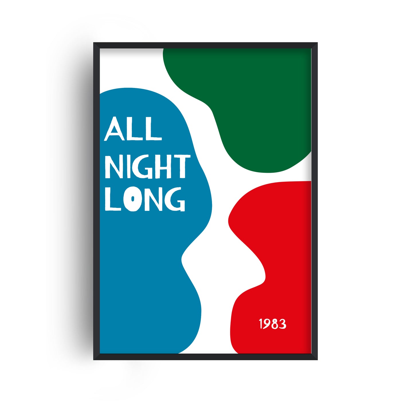 SECONDS SALE All Night Long Giclée Art Print
