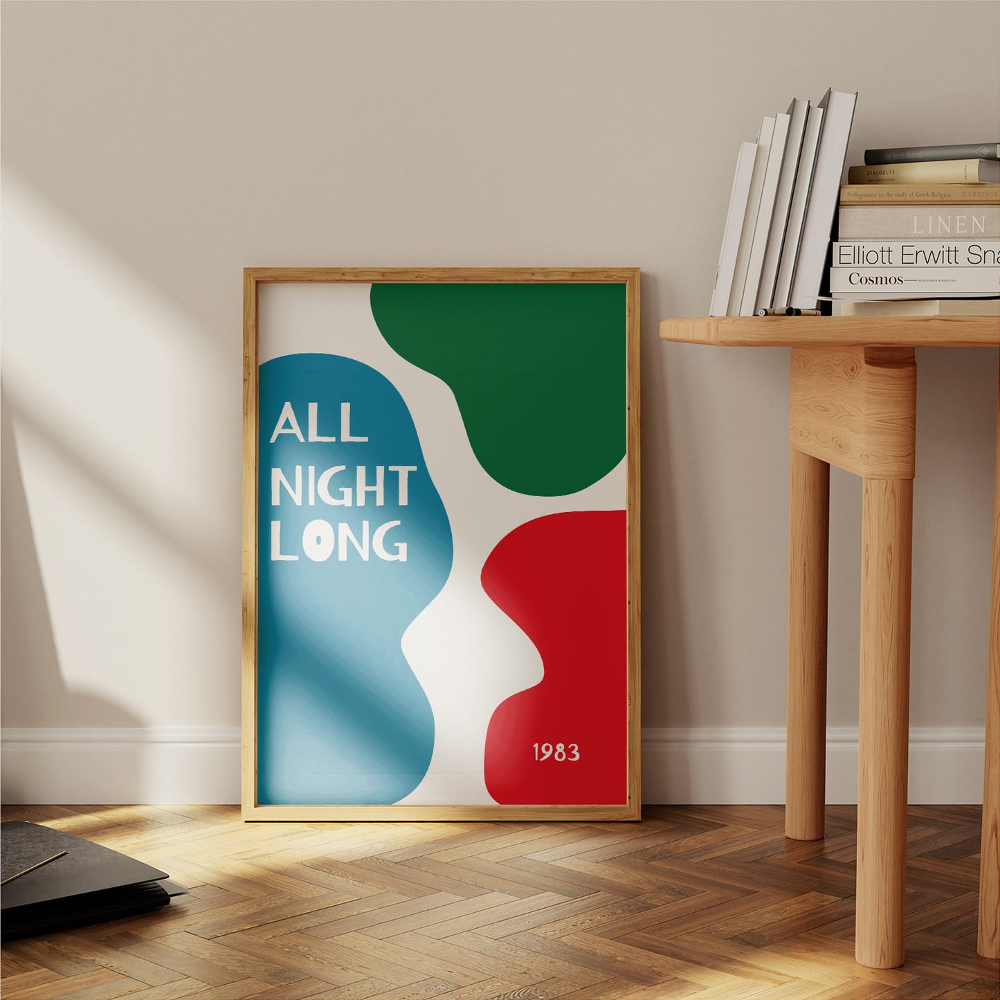 SECONDS SALE All Night Long Giclée Art Print