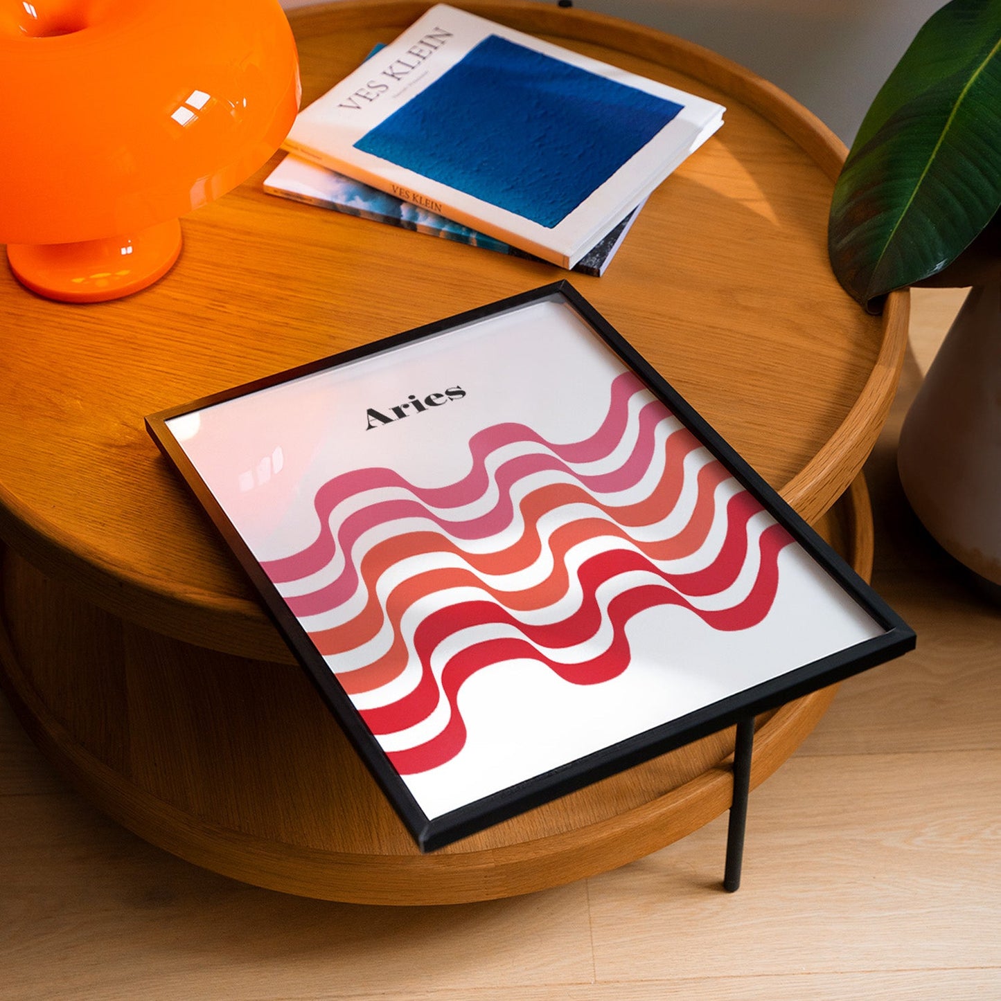 Aries Zodiac Star Sign Giclée retro Art Print