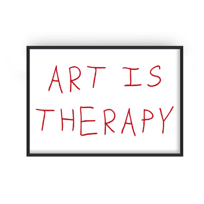 Art is Therapy Giclée Art Print