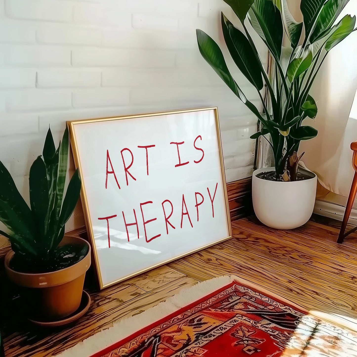 Art is Therapy Giclée Art Print