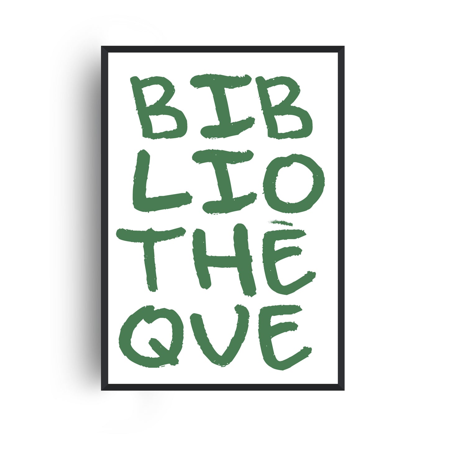 Bibliothéque Retro Giclée Art Print