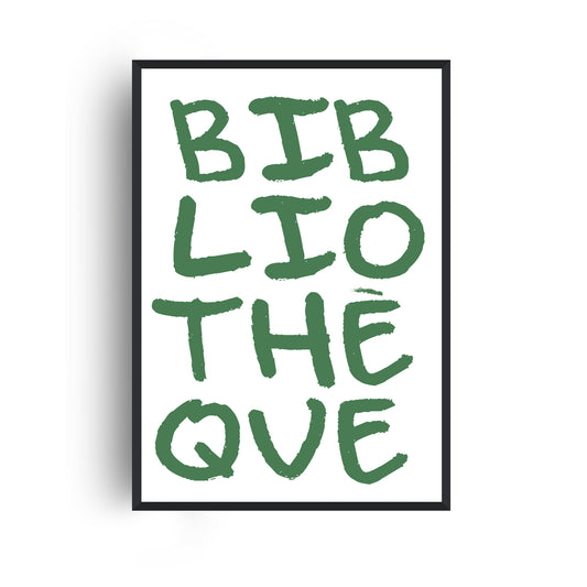 Bibliothéque Retro Giclée Art Print