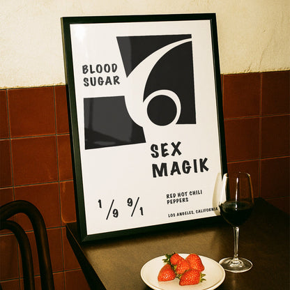 Blood sugar sex magik Giclée retro Art Print