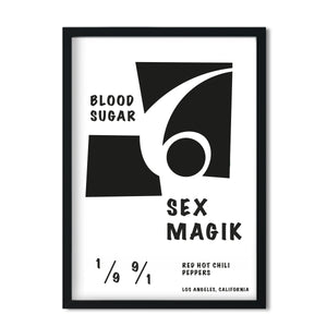 Blood sugar sex magik Giclée retro Art Print