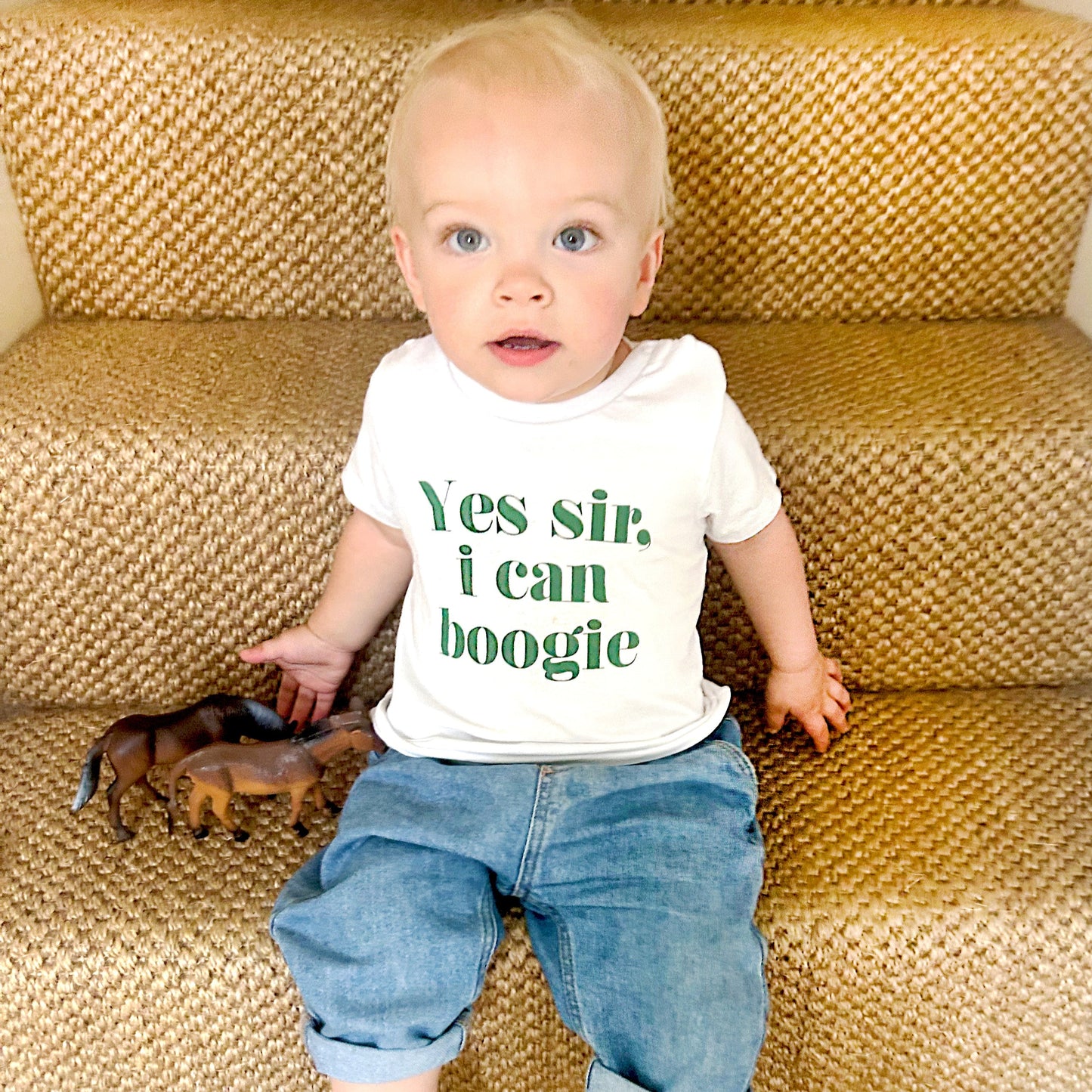Yes Sir I Can Boogie Mini Me T-Shirt