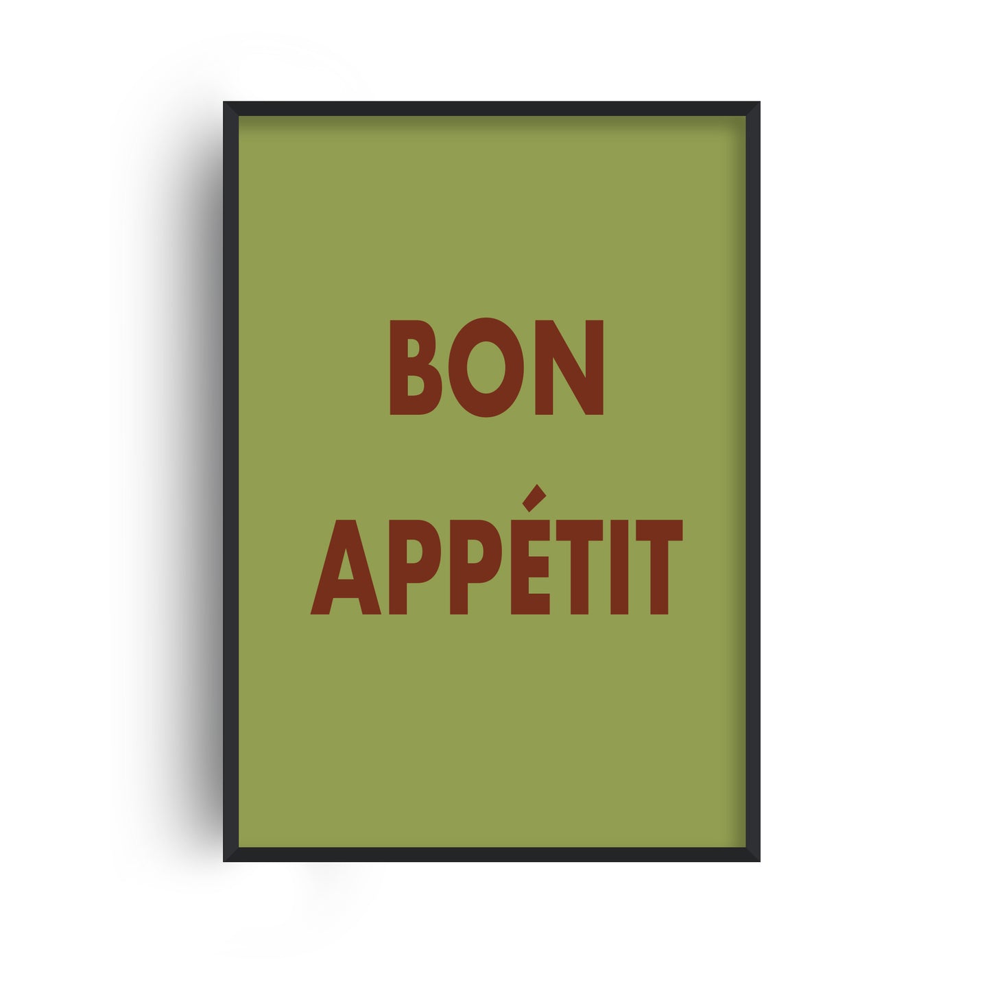 Bon Appetit French Retro Giclée Art Print