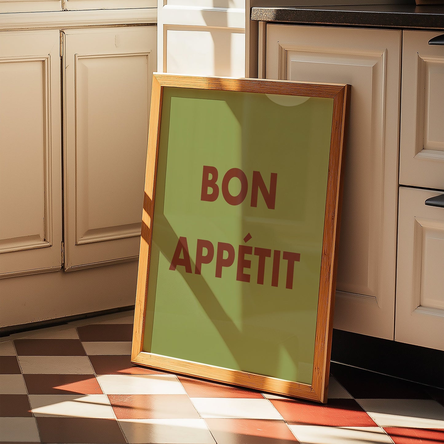 Bon Appetit French Retro Giclée Art Print