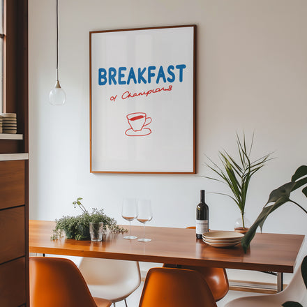Breakfast of Champions Art Print