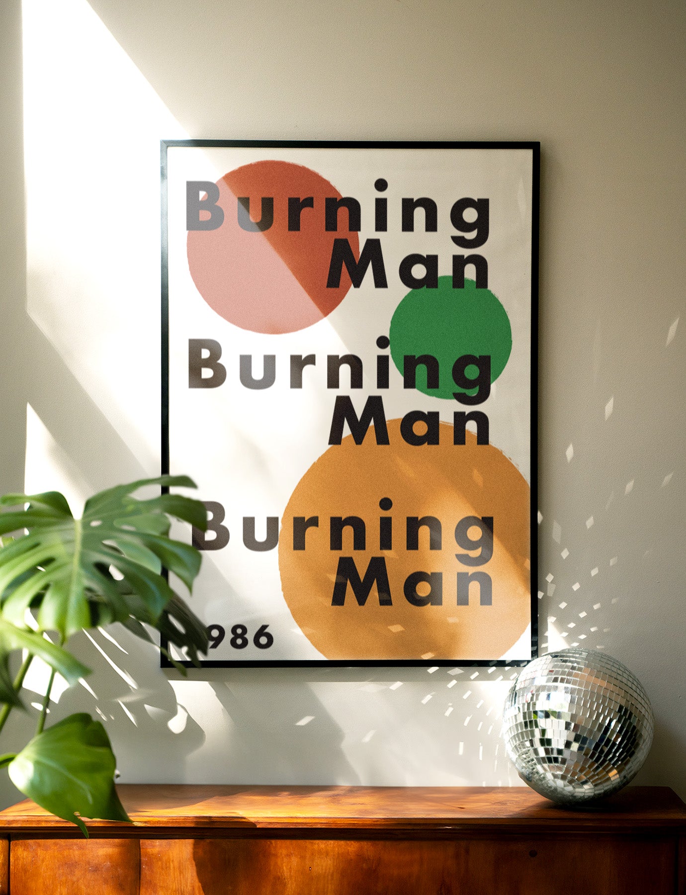 Festival Series No. 3 | Burning Man (1986) Art Print