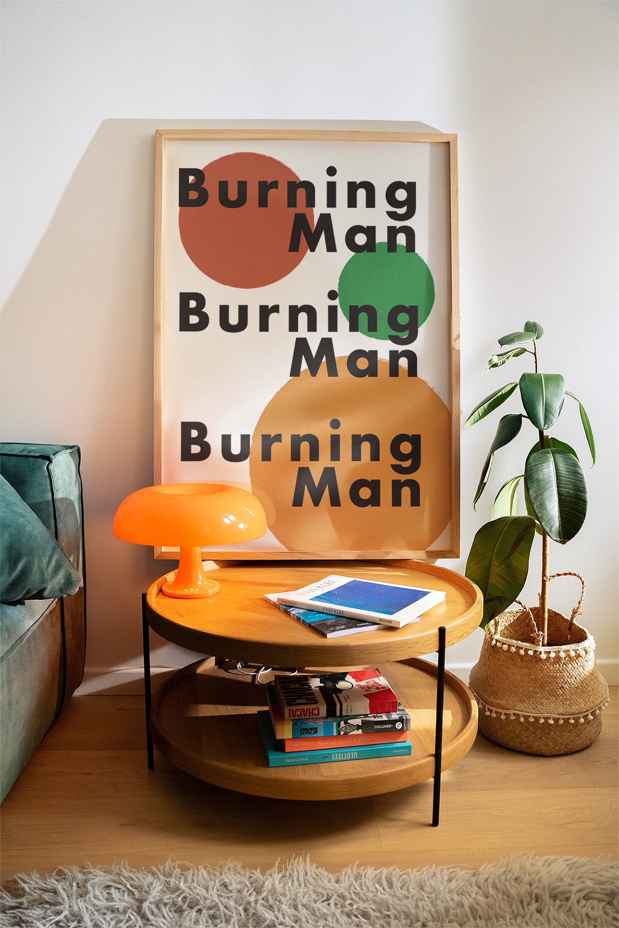 Festival Series No. 3 | Burning Man (1986) Art Print