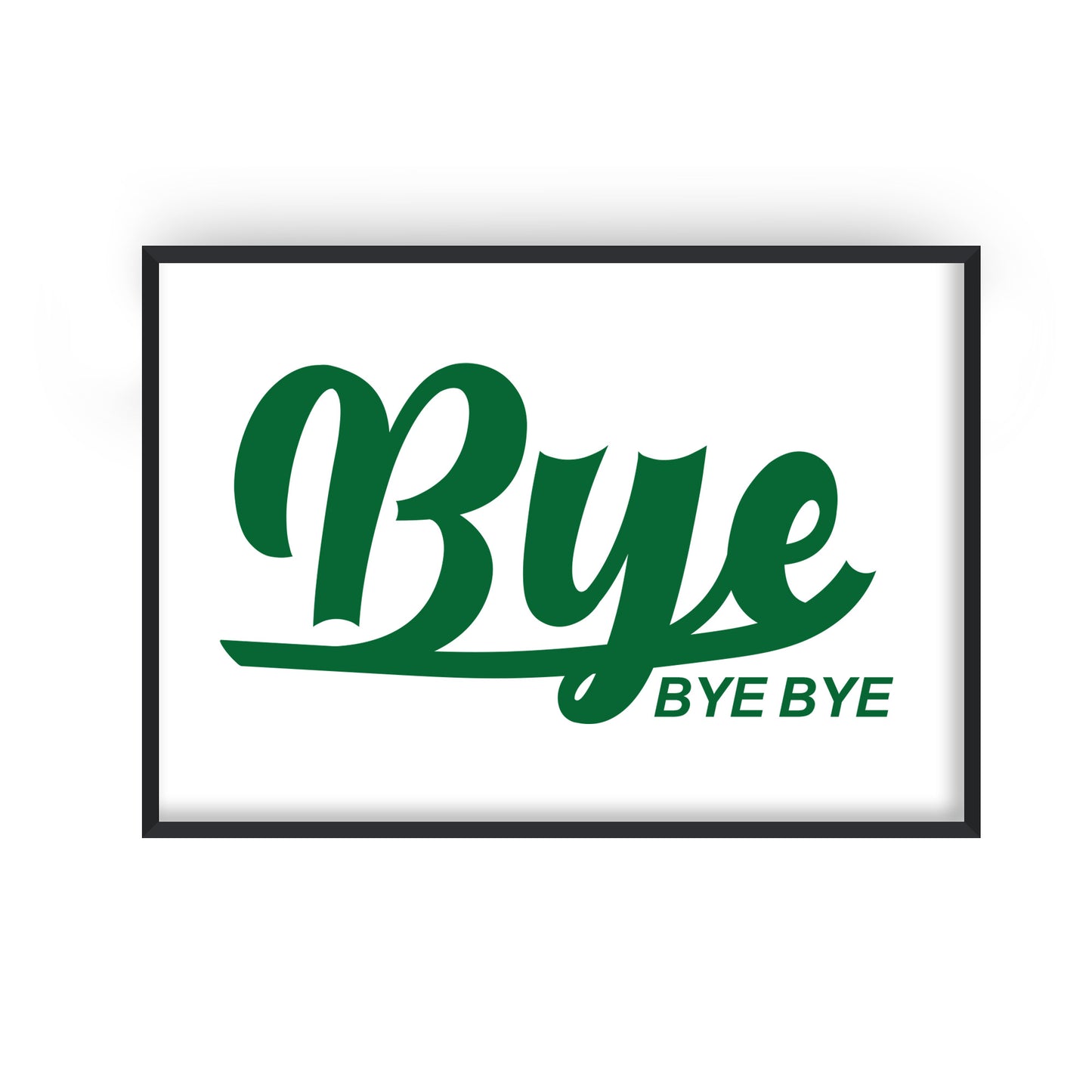 Bye Bye Bye Retro Music Giclée Art Print