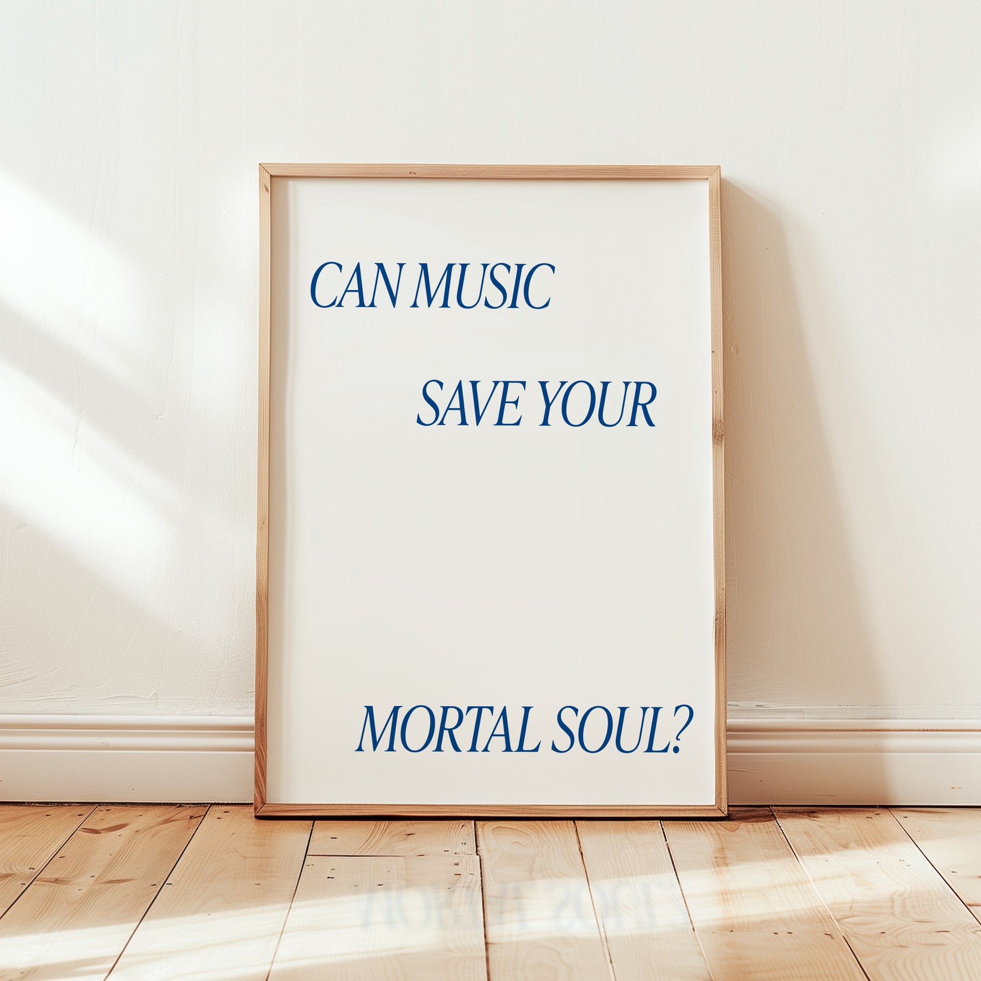 Can Music Save Your Mortal Soul Giclèe Art Print
