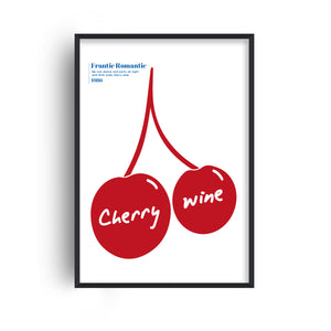 Cherry wine 1980's Music Giclée Art Print