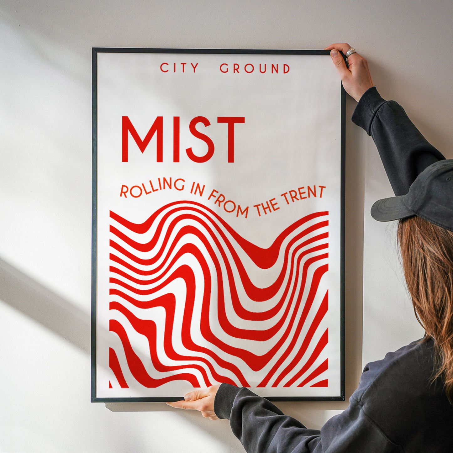 City Ground NFFC Football Fanclub Giclée Art Print