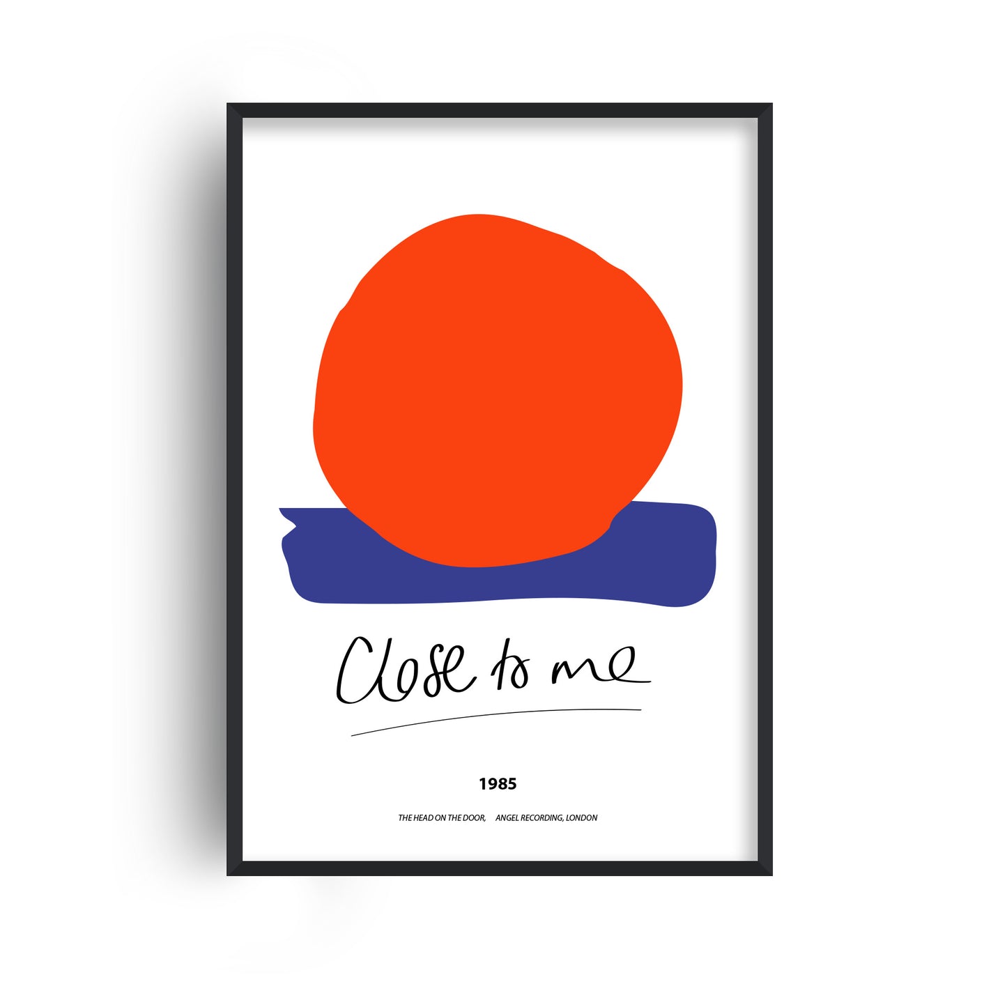 Close To Me Abstract Music Inspired Giclée Art Print