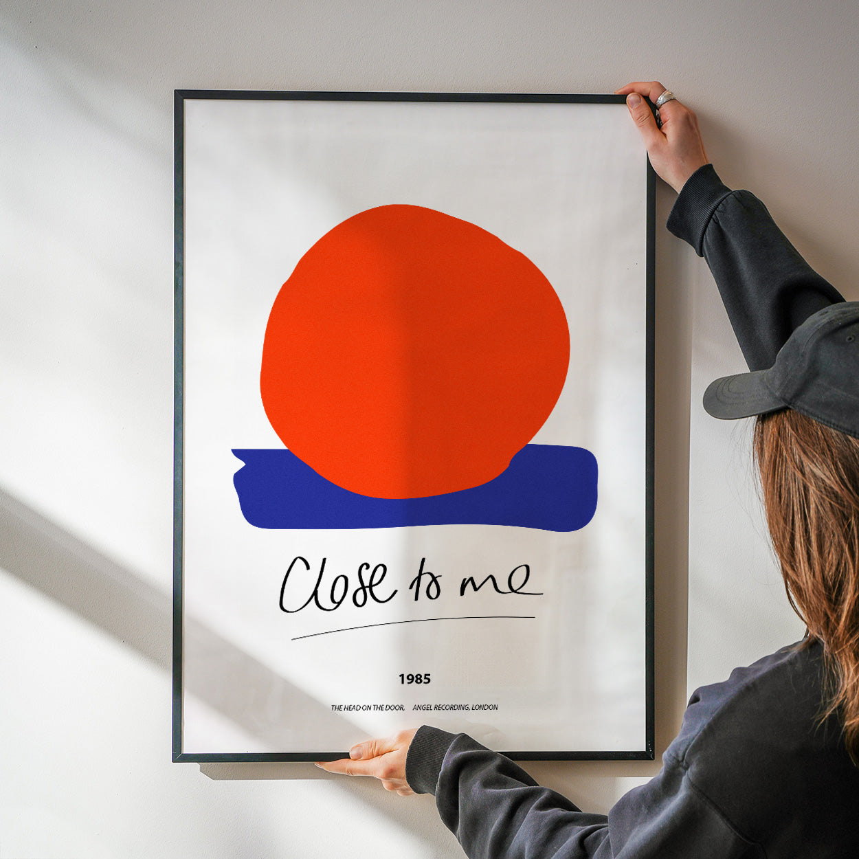 Close To Me Abstract Music Inspired Giclée Art Print