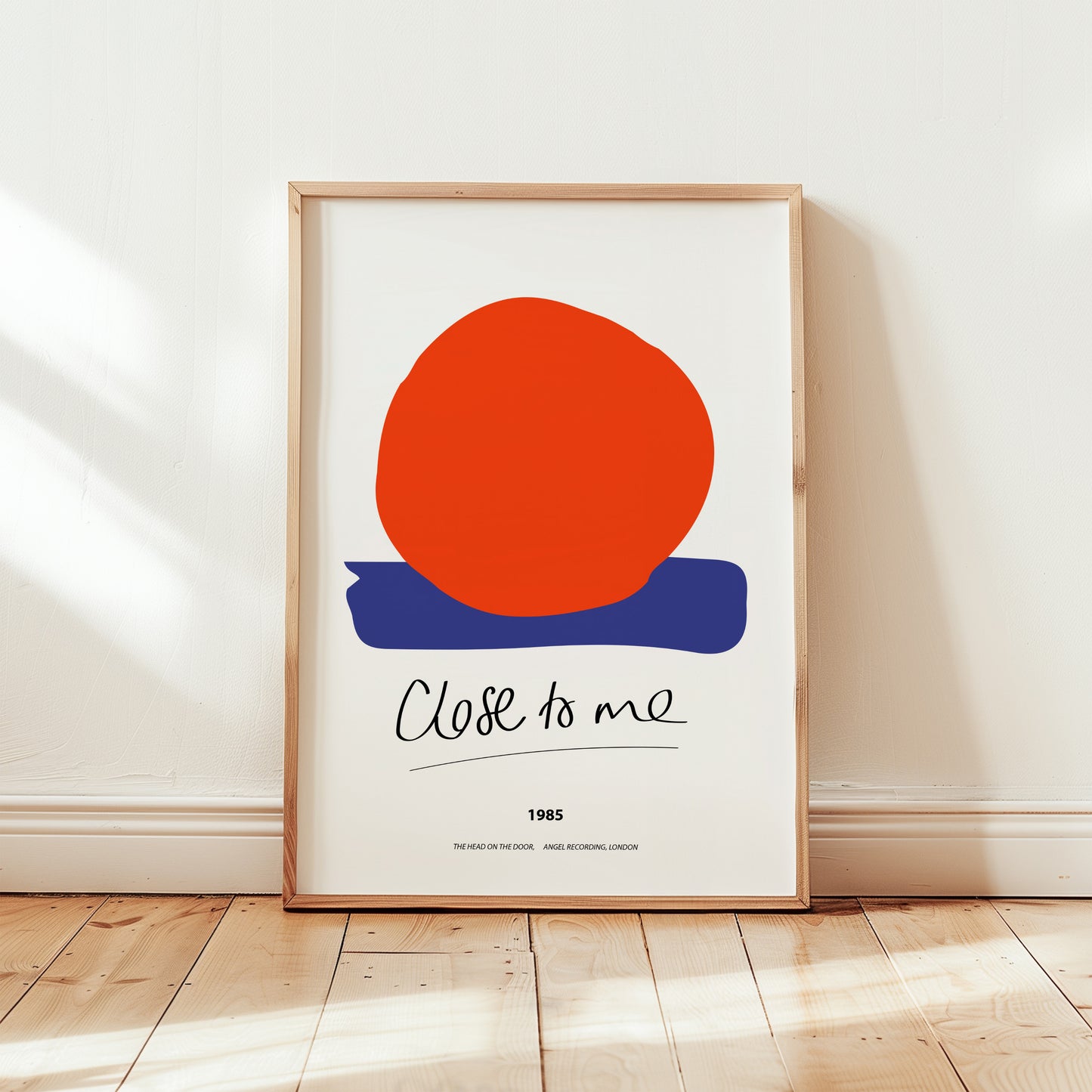 Close To Me Abstract Music Inspired Giclée Art Print