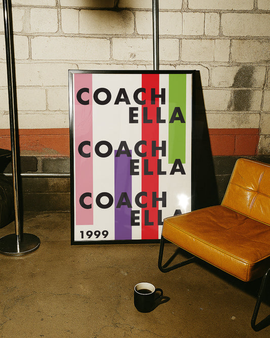 Festival Series No. 4 | Coachella (1999) Art Print