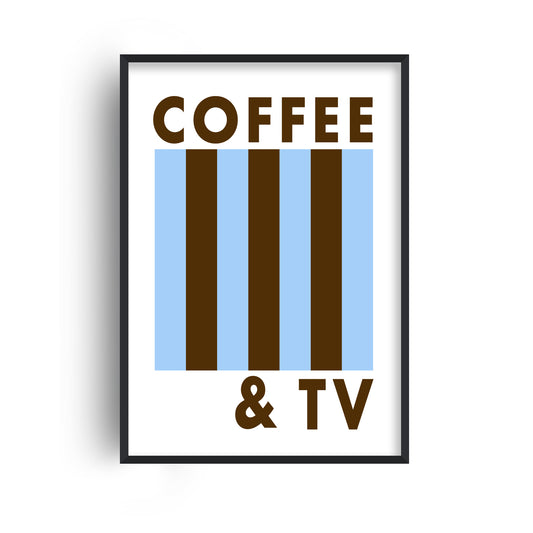 SECONDS SALE Coffee And Tv Giclée Art Print