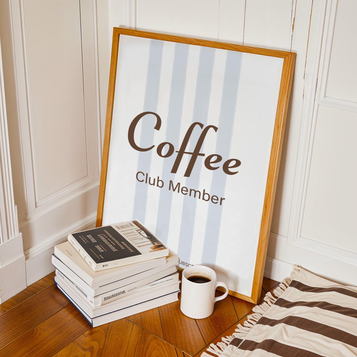 Coffee Club Member Giclée Art Print