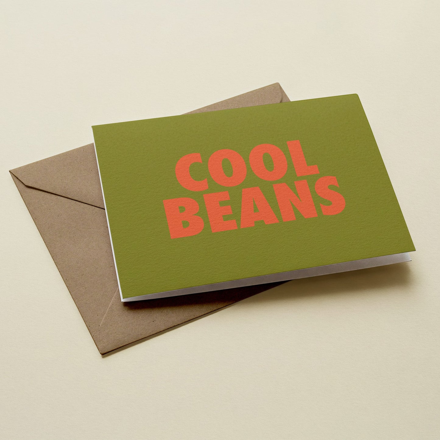 Cool Beans Greetings Card