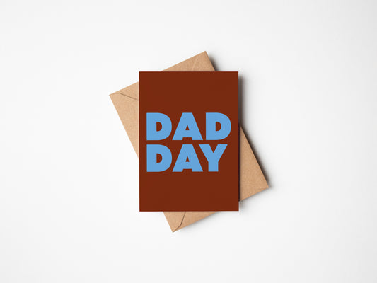 Day Day Fathers Day Greetings Card