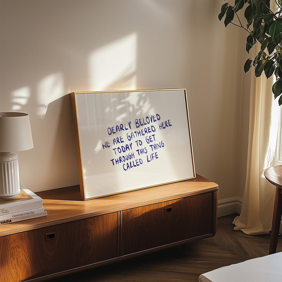 This Thing Called Life Quote Print
