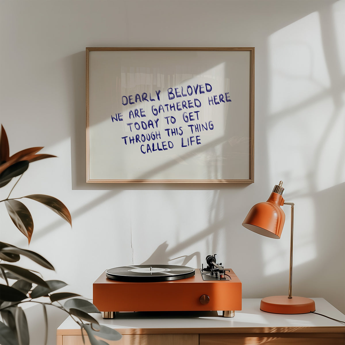 This Thing Called Life Quote Print