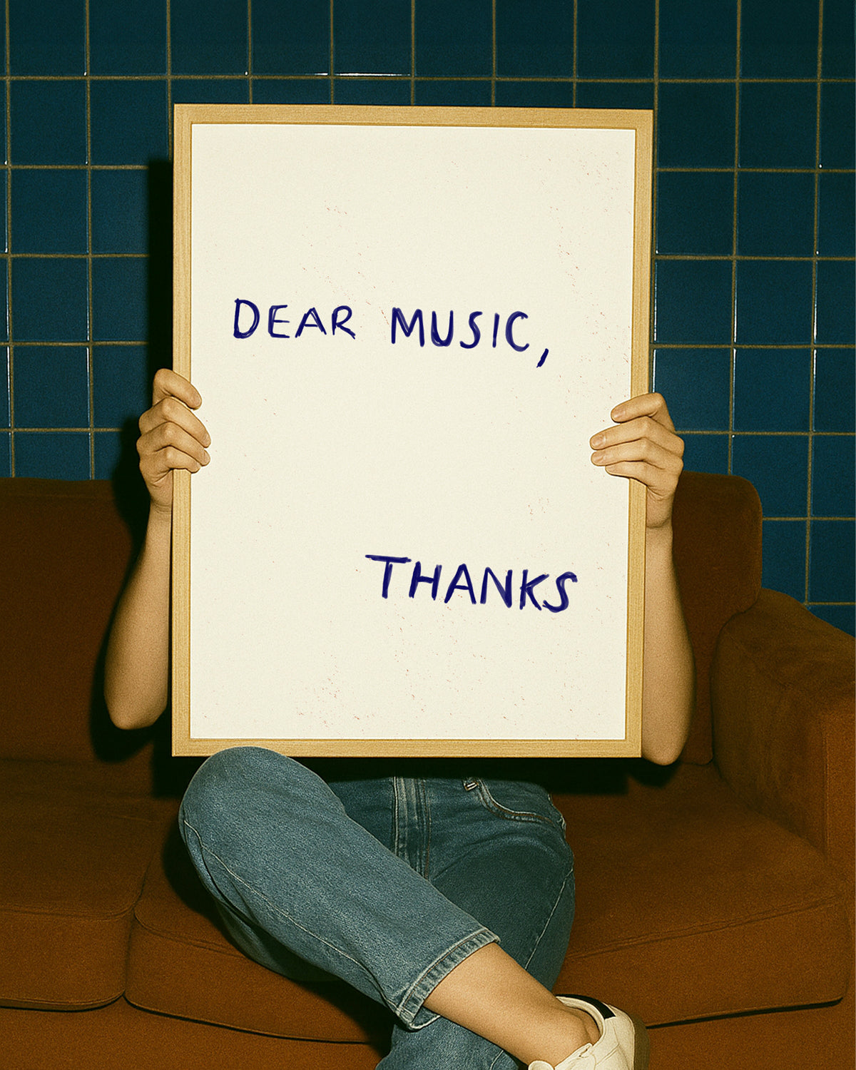 Dear Music, Thanks Quote Print