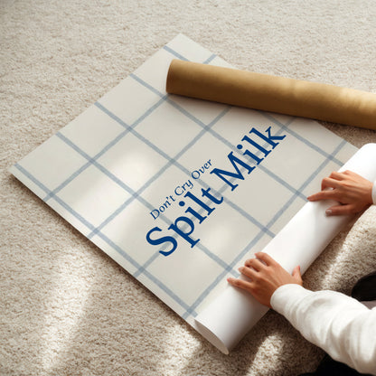 Don't Cry Over Spilt Milk Giclée Art Print