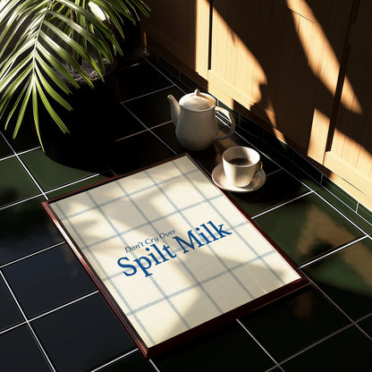 Don't Cry Over Spilt Milk Giclée Art Print