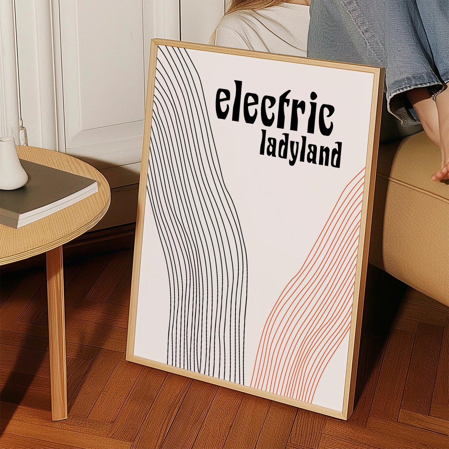 Electric ladyland Giclée retro Art Print