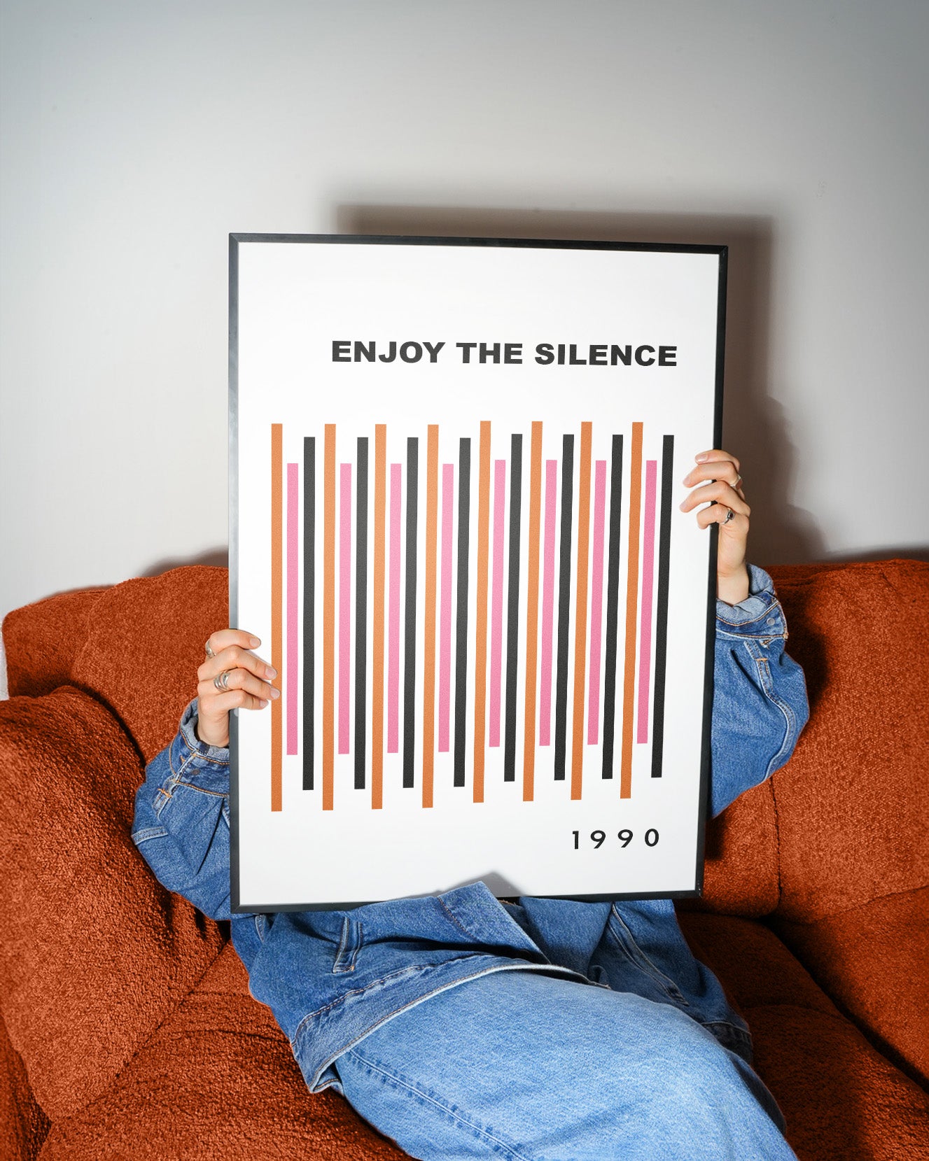Enjoy The Silence Giclée retro Art Print