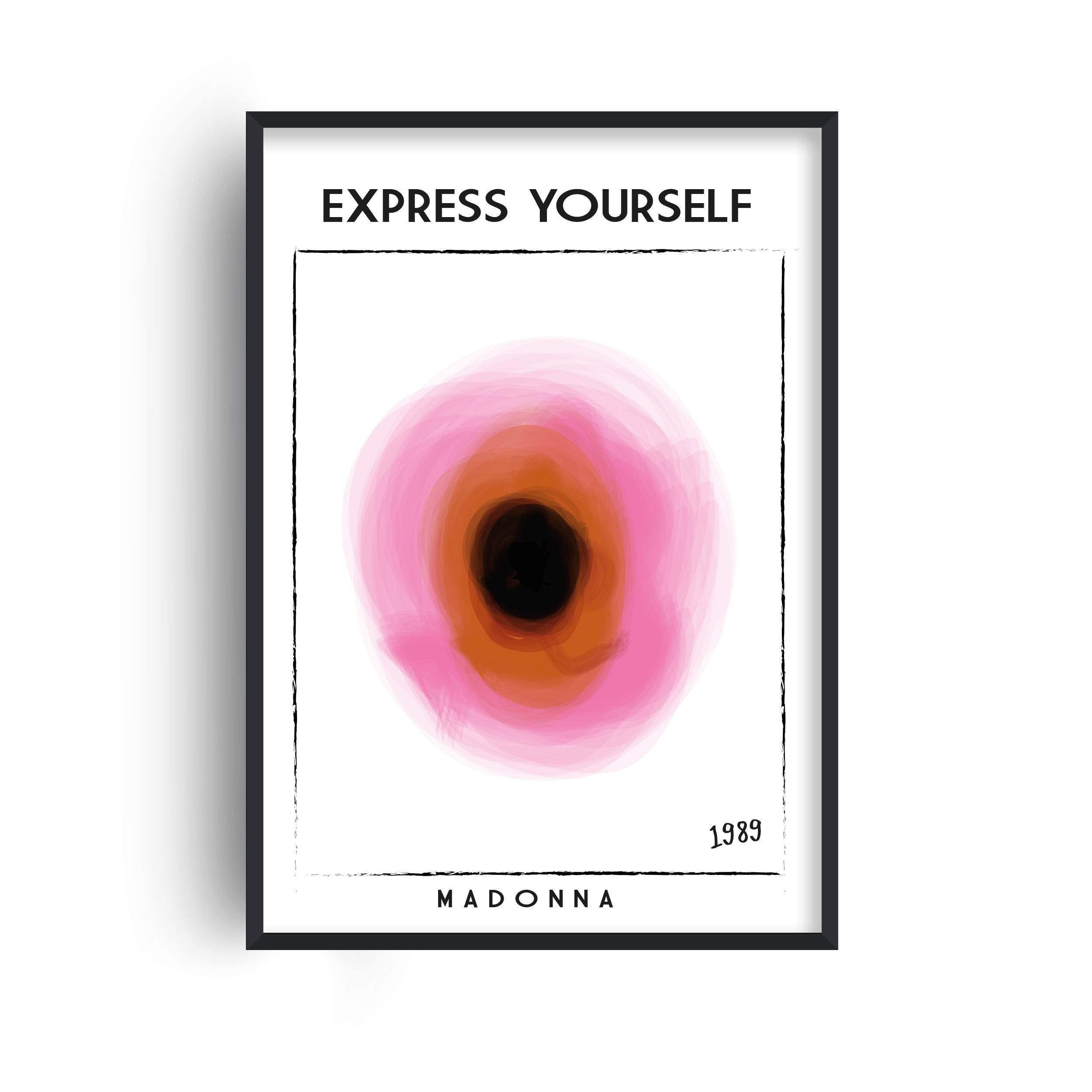 Express Yourself Giclée retro Art Print