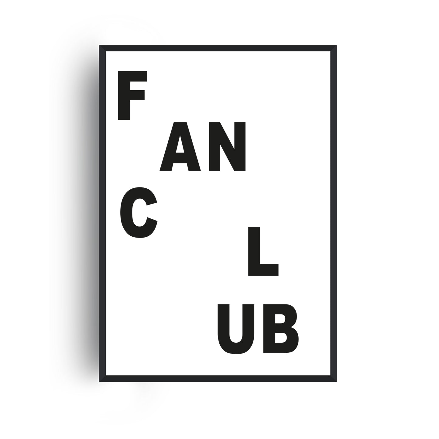 Fanclub Core Retro Giclée Art Print