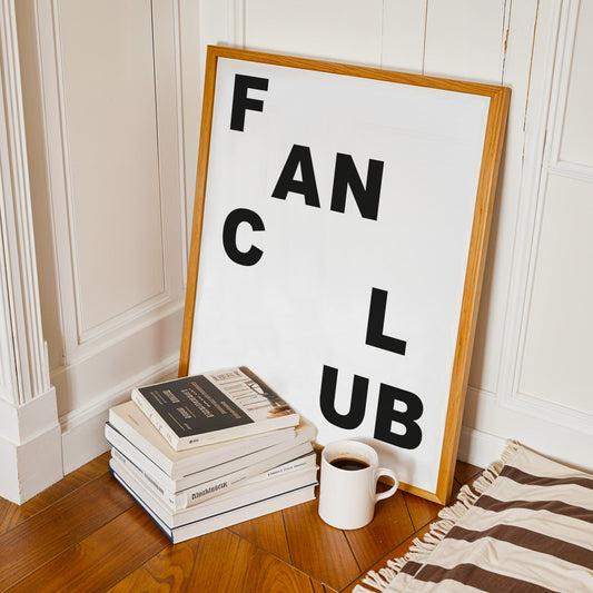 Fanclub Core Retro Giclée Art Print