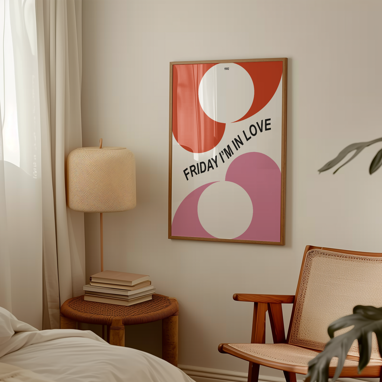 Friday I'm In Love The Cure Music Inspired Giclée Art Print