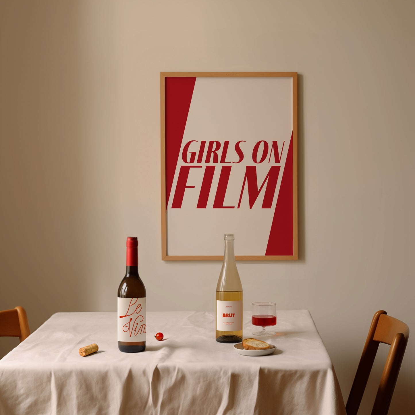 Girls On Film Retro Music Giclée Art Print
