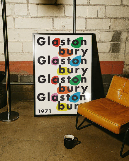 Festival Series No. 2 | Glastonbury (1970) Art Print