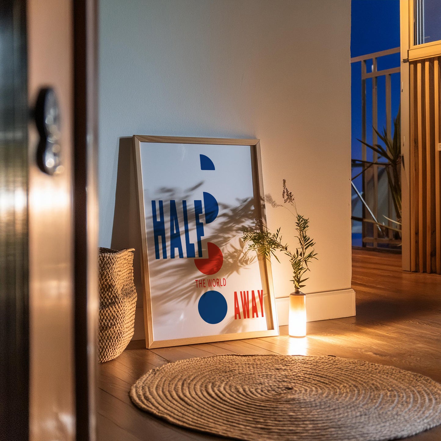 Half The World Away Oasis Giclée Art Print