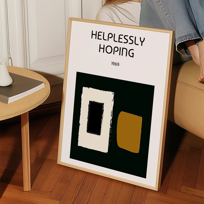 Helplessly Hoping Giclée retro Art Print