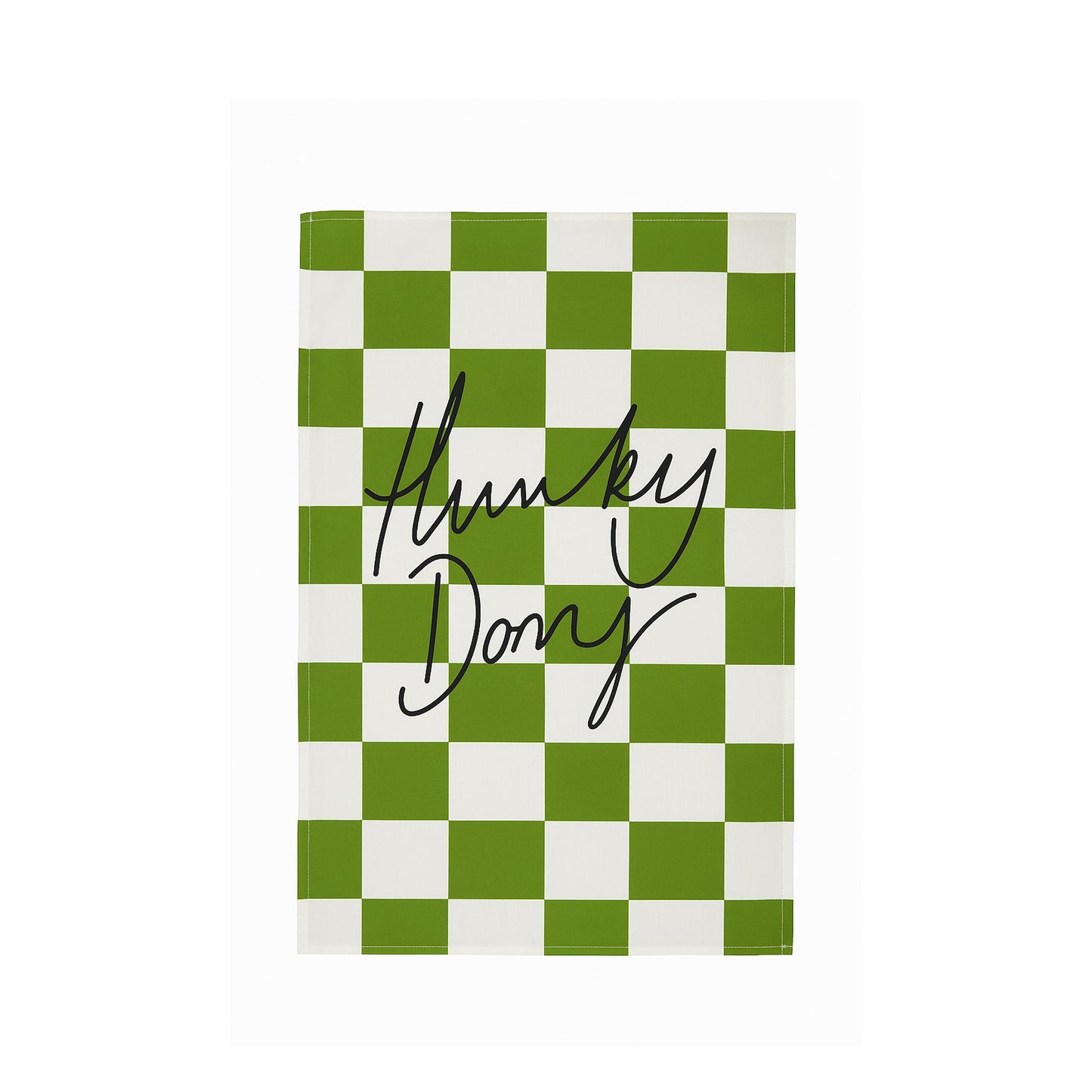 Hunky Dory Checkerboard Retro Tea towel