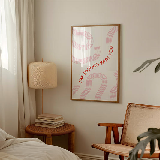 I'm Sticking With You Giclée Art Print