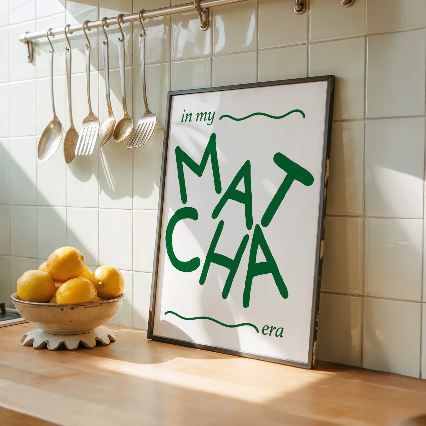 In My Matcha Era Giclée Art Print