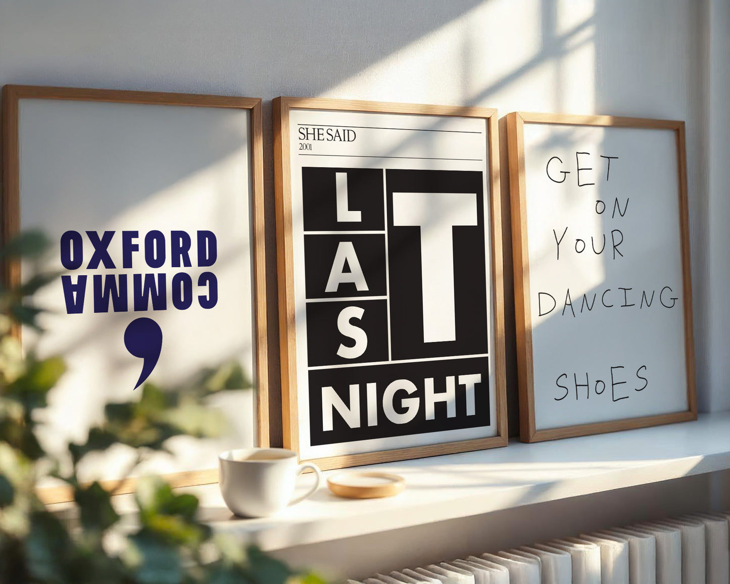 The Indie Kid Nostalgic Music Art Print Gift Set (Set of 3)