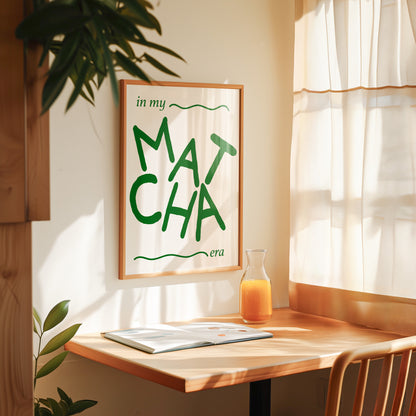 In My Matcha Era Giclée Art Print