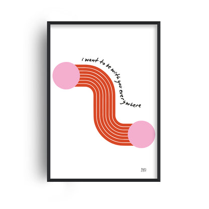 SECONDS SALE Everywhere Music Giclée Art Print