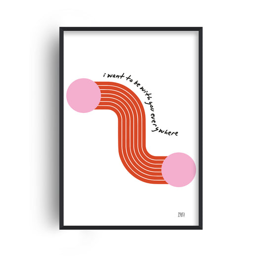 SECONDS SALE Everywhere Music Giclée Art Print